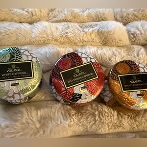 Voluspa Japonica set of 3 candles